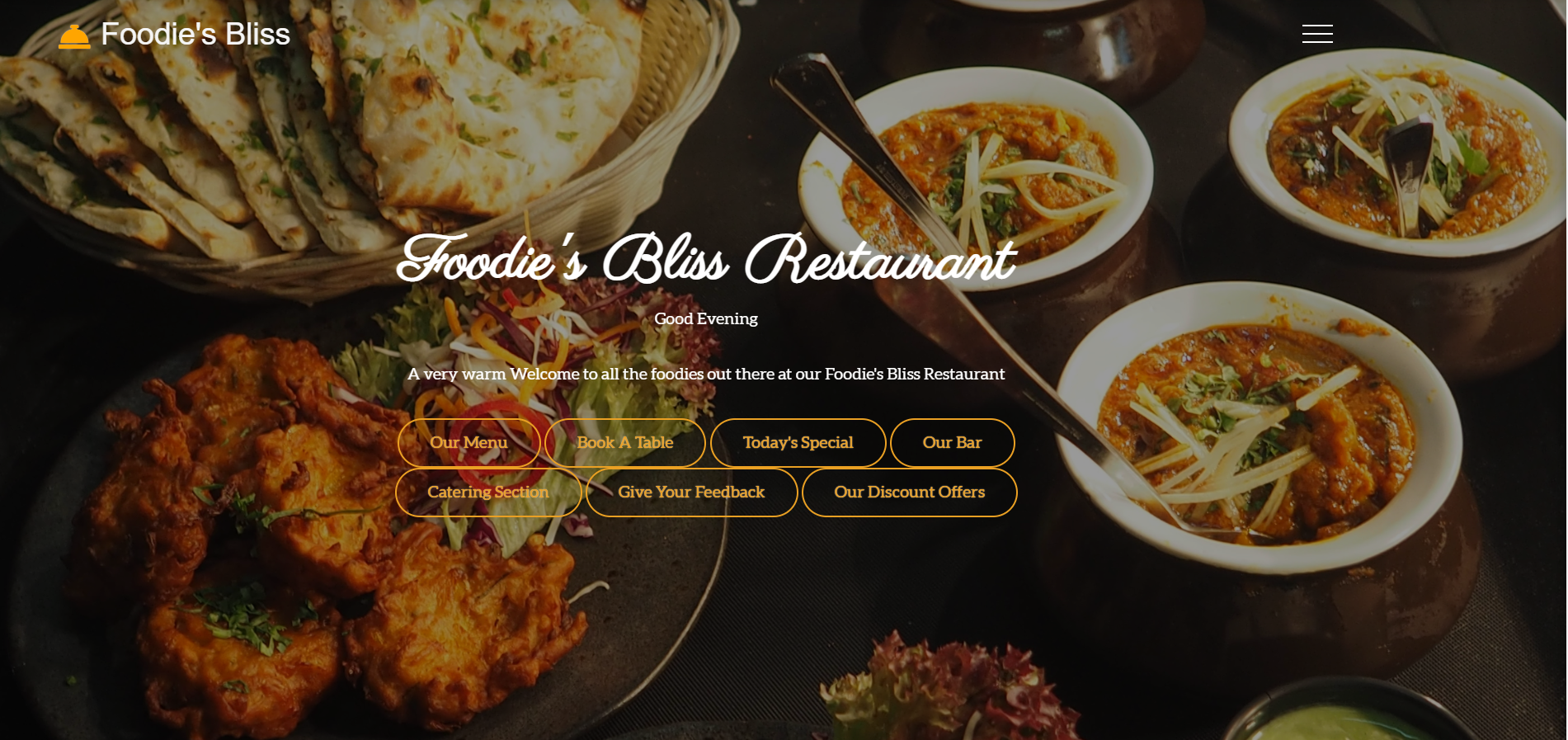 Restaurant Website